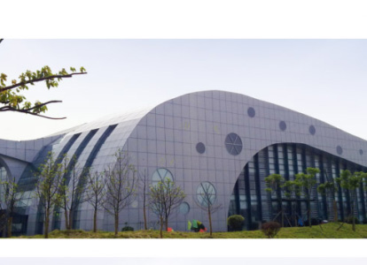 韶山会议中心外景网架工程